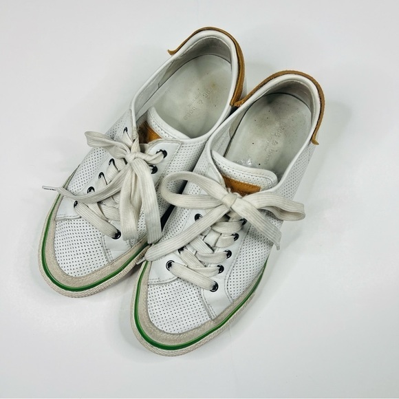 Rag & Bone “Brightest White” RB Army Low Top Sneakers 39.5 - Picture 6 of 7